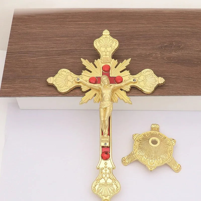 Stojący Krucyfiks „Chrystus Ukrzyżowany” – Domowy Ołtarzyk
