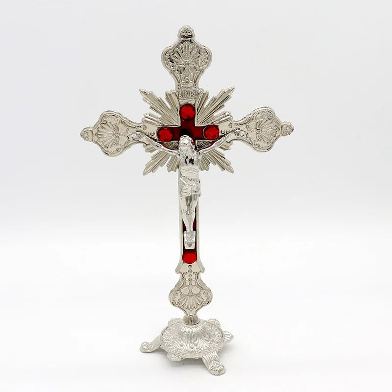 Stojący Krucyfiks „Chrystus Ukrzyżowany” – Domowy Ołtarzyk